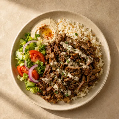 Beef Shawarma Platter
